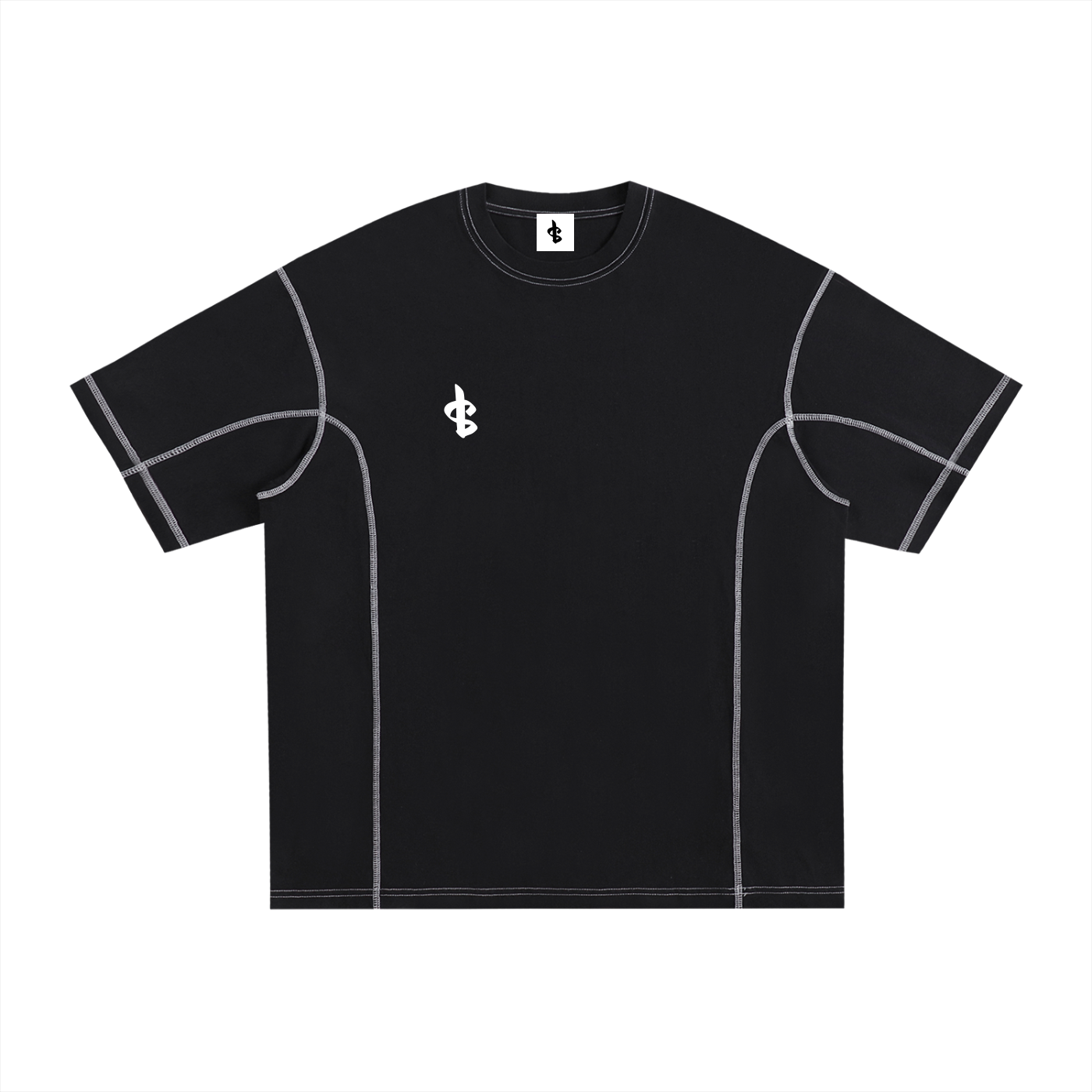 ESSENTIAL Stitched Cotton T-Shirt