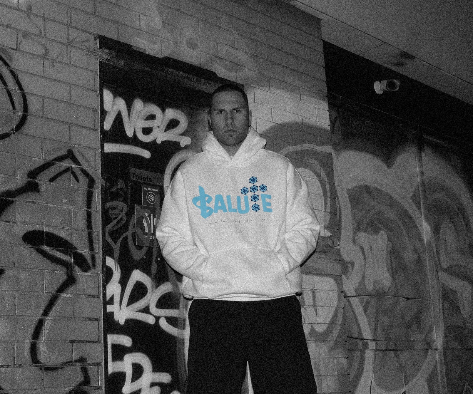 "HAVE FAITH" WHITE HOODIE